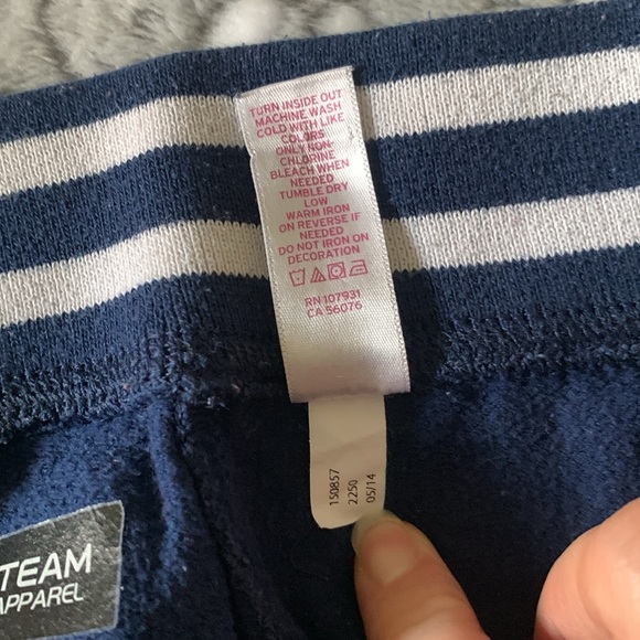 Girls Jogging Pants Patriots Navy Children’s Place 12/14 Team Apparel - Picture 4 of 4